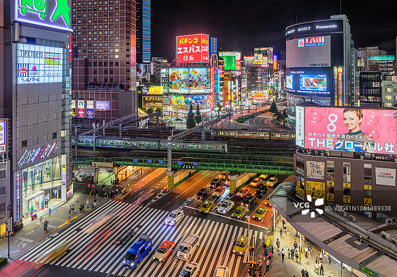 东京之夜图片素材