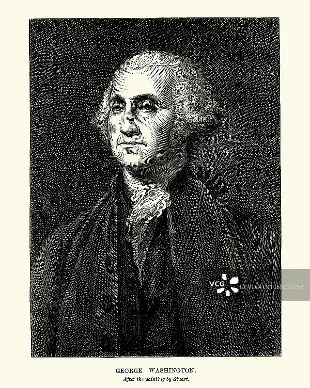 乔治·华盛顿，美国第一任总统图片素材