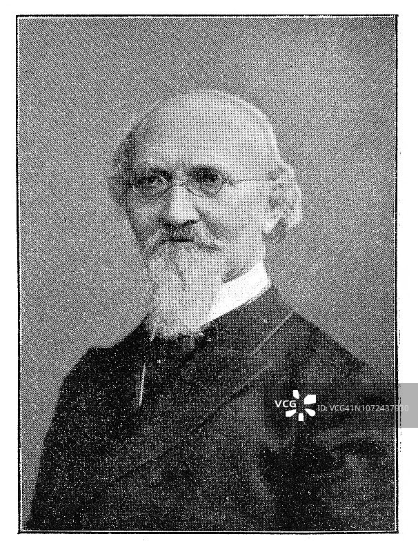 弗里德里希·冯·博登斯特德（1819年4月22日至1892年4月19日）是德国作家。图片素材