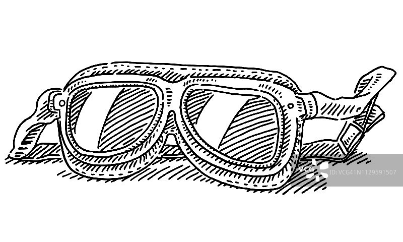 历史赛车眼镜图图片素材