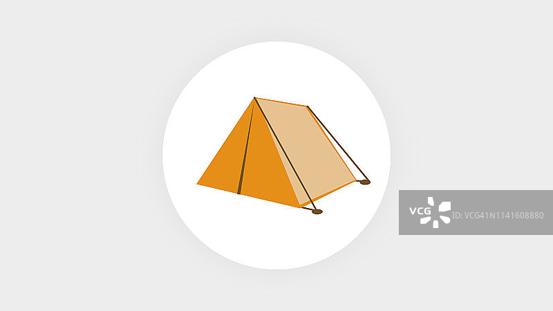 帐篷的图标图片素材