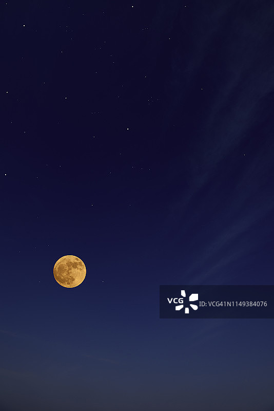 满月之夜图片素材