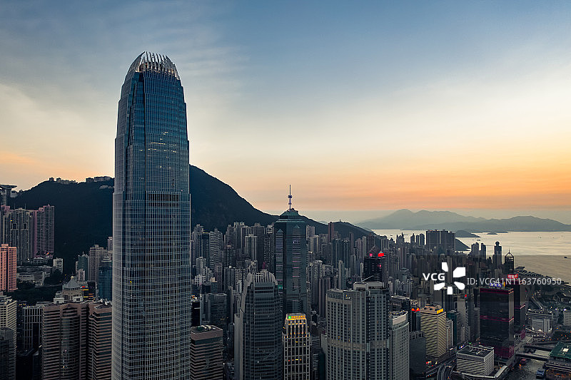 香港市区景色图片素材