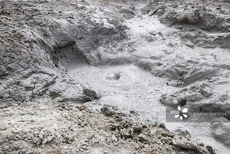 黄石国家公园的泥盆图片素材