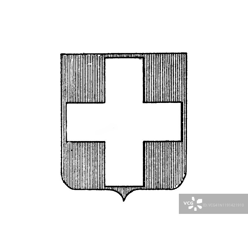 纹章，瑞士盾形纹章图片素材