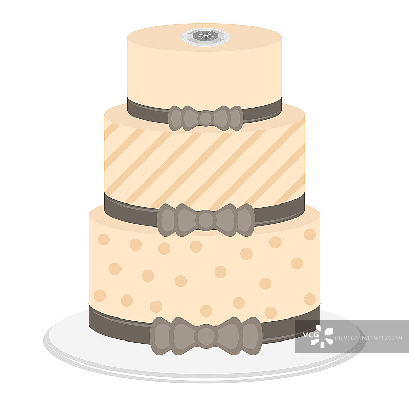婚礼蛋糕装饰图片素材