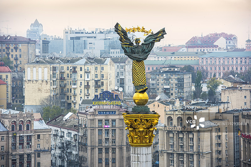 乌克兰，基辅，独立广场图片素材