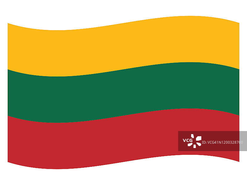 立陶宛国旗飘扬图片素材