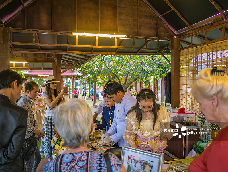 2019泰国旅游节在隆皮尼中央公园举行。隆皮那公园是泰国曼谷市的中央公园图片素材