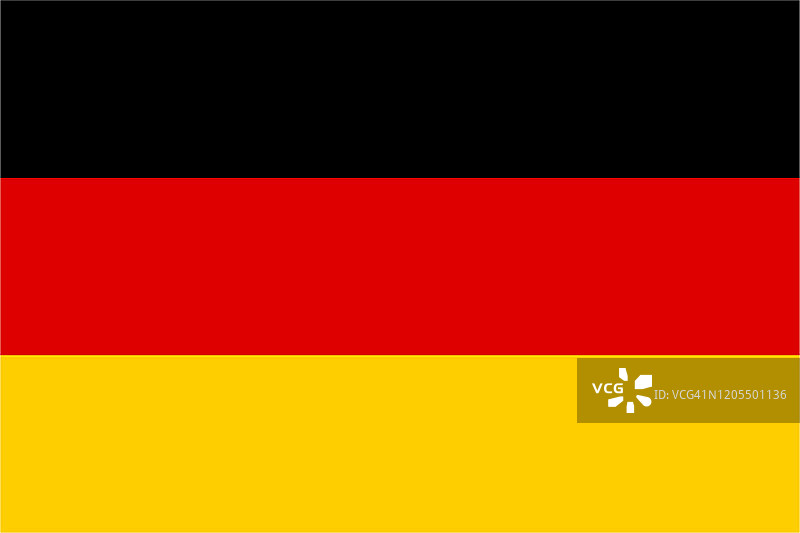 矢量德国国旗设计图片素材
