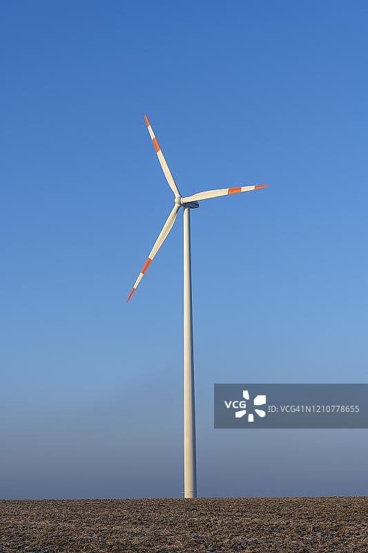 风力涡轮机，巴登-符腾堡，德国图片素材