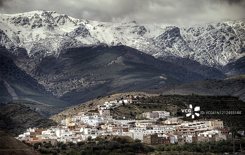 艾布拉村，内华达山脉国家公园，Almería图片素材