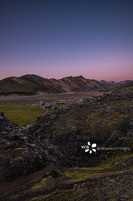 landmanalaugar景观地标冰岛图片素材