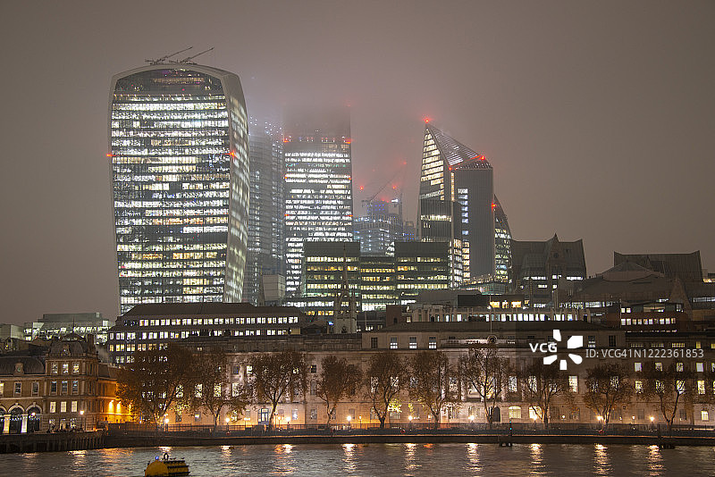 英国伦敦的摩天大楼图片素材