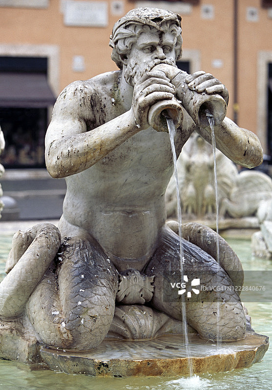 罗马的摩尔人喷泉图片素材