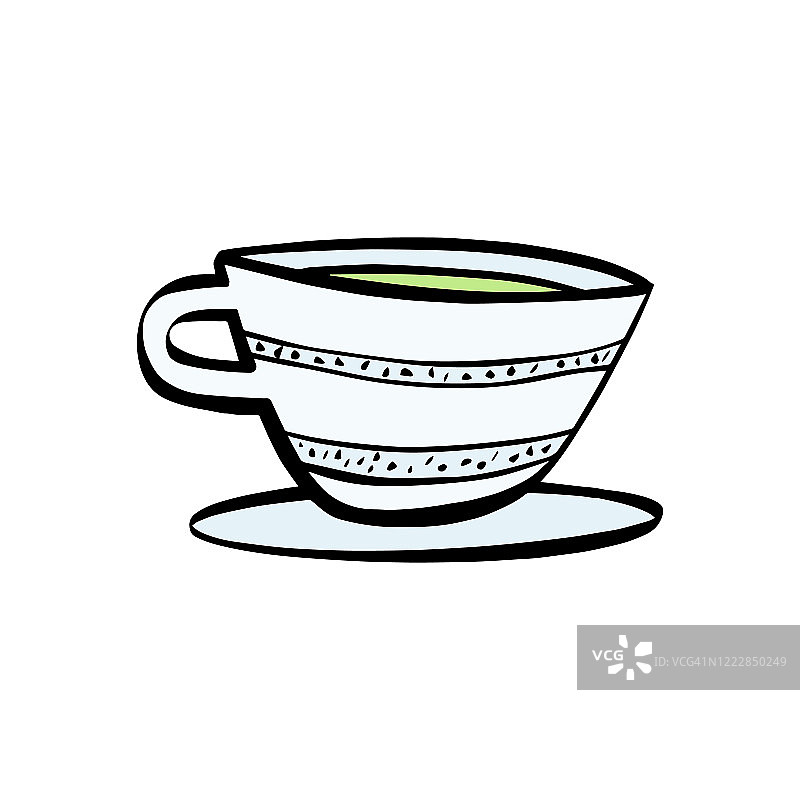 咖啡杯卡通插图图片素材
