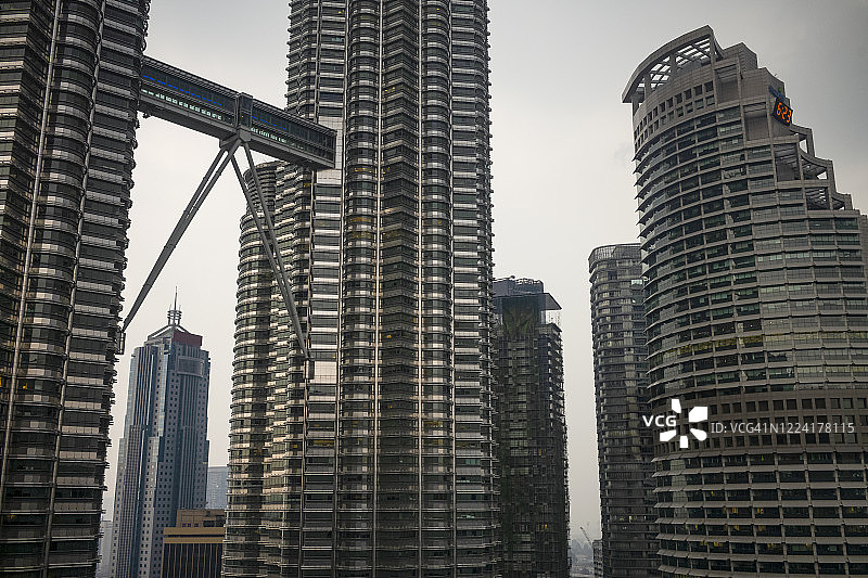 吉隆坡的双子塔图片素材