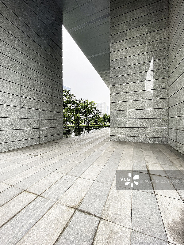 中国杭州现代写字楼的部分空间图片素材