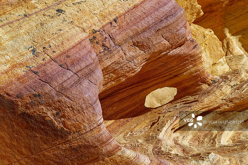 火谷州立公园的侵蚀图片素材