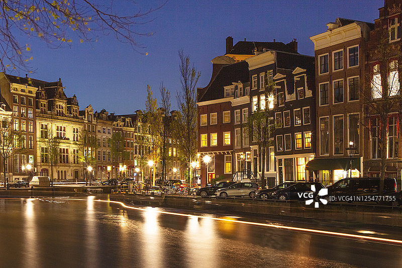 阿姆斯特丹之夜图片素材