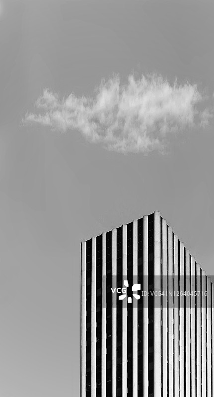 黑白摩天大楼图片素材