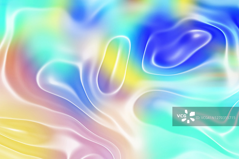 彩色流体熔化波流动液体运动抽象糖果背景图片素材