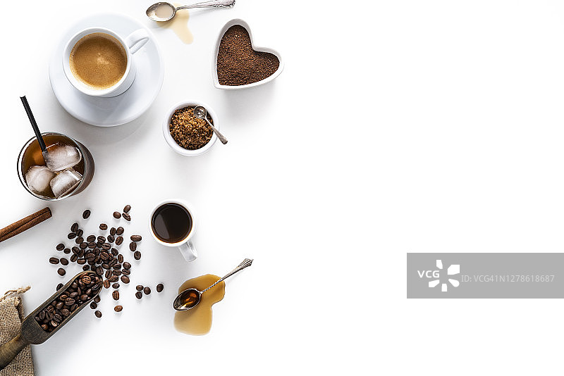咖啡分类咖啡咖啡，拿铁，冰咖啡图片素材
