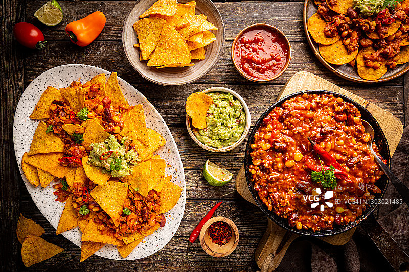 墨西哥食物的概念图片素材