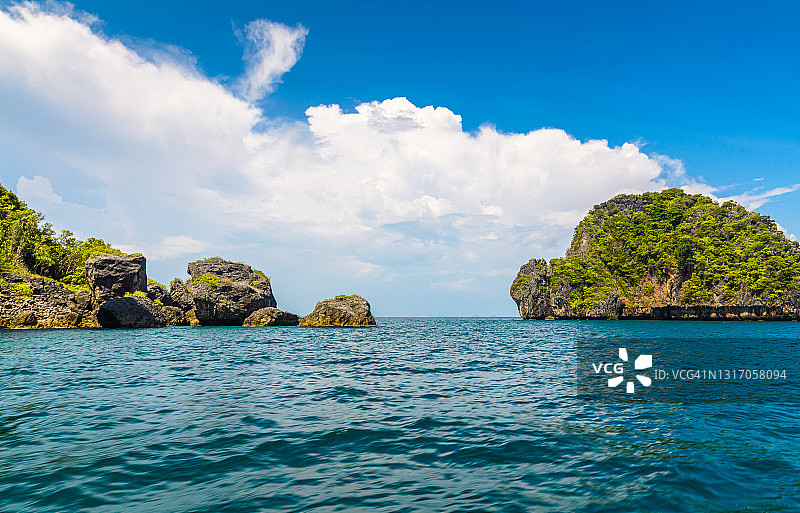 泰国，亚洲，甲米的小岛风景图片素材