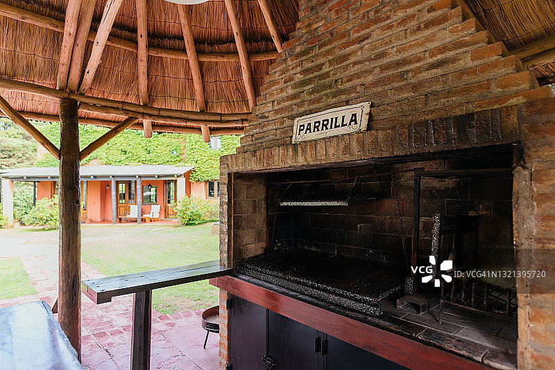帕里利亚在阿根廷的乡间别墅里图片素材