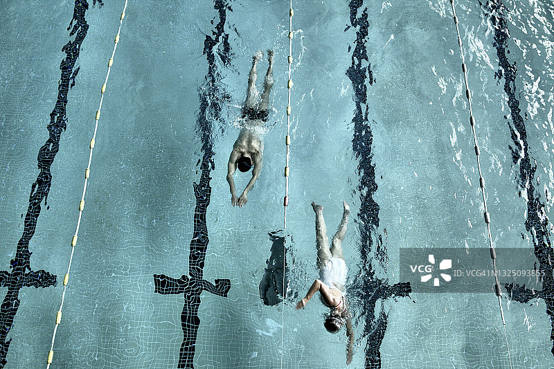 马赛游泳队是法国游泳史上最优秀的游泳队之一图片素材