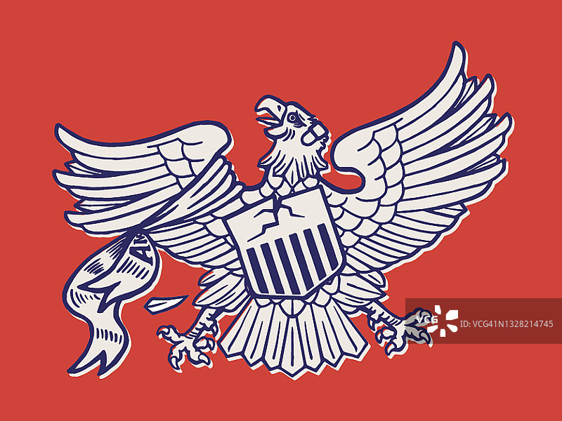 美国鹰标志图片素材