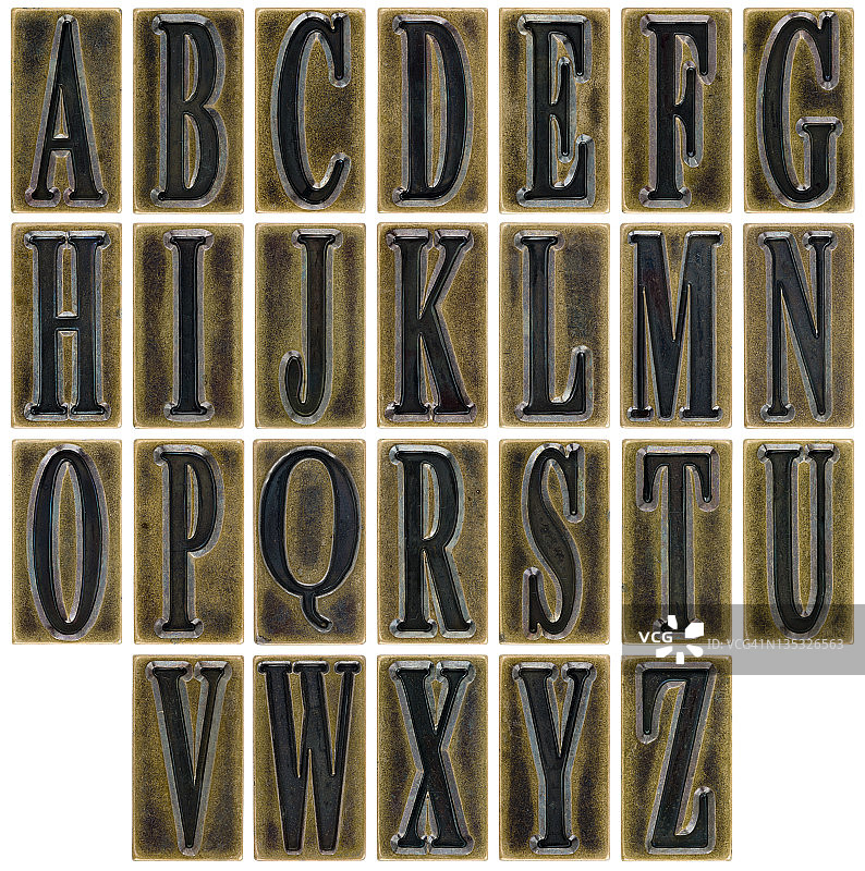 字母瓷砖图片素材