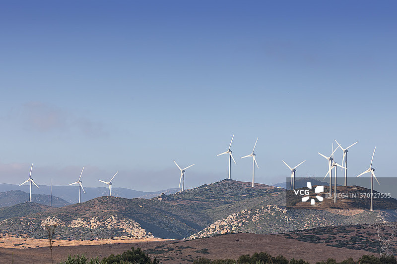 风力涡轮机公园图片素材