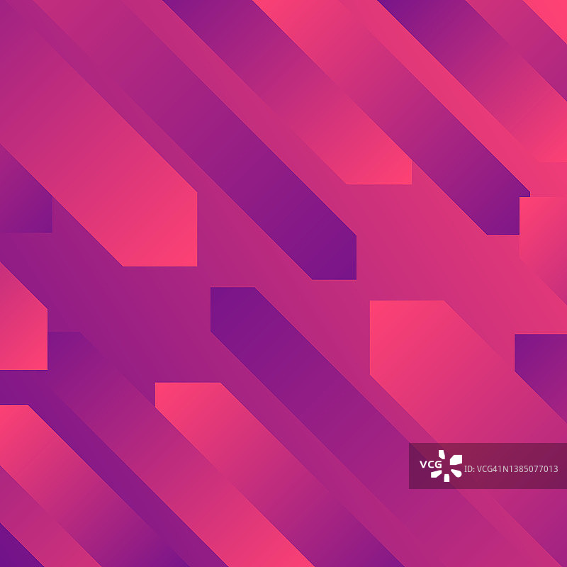 抽象设计与几何形状-流行的粉红色梯度图片素材