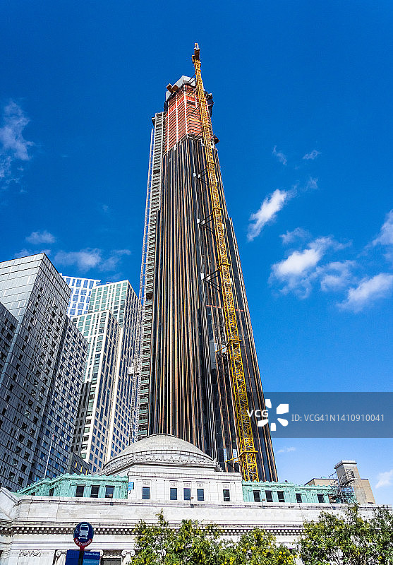 布鲁克林塔是纽约布鲁克林最高的建筑图片素材