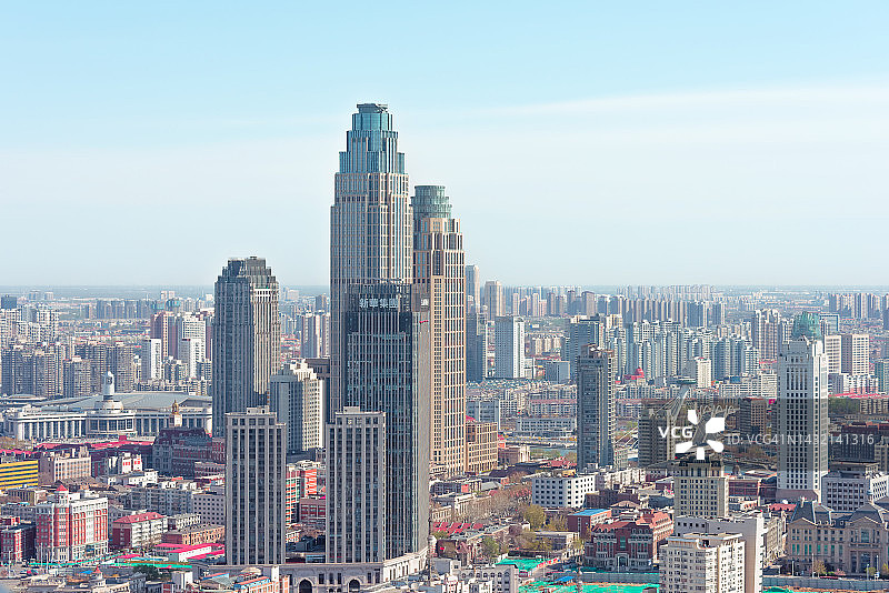 天津城市建筑景观图片素材
