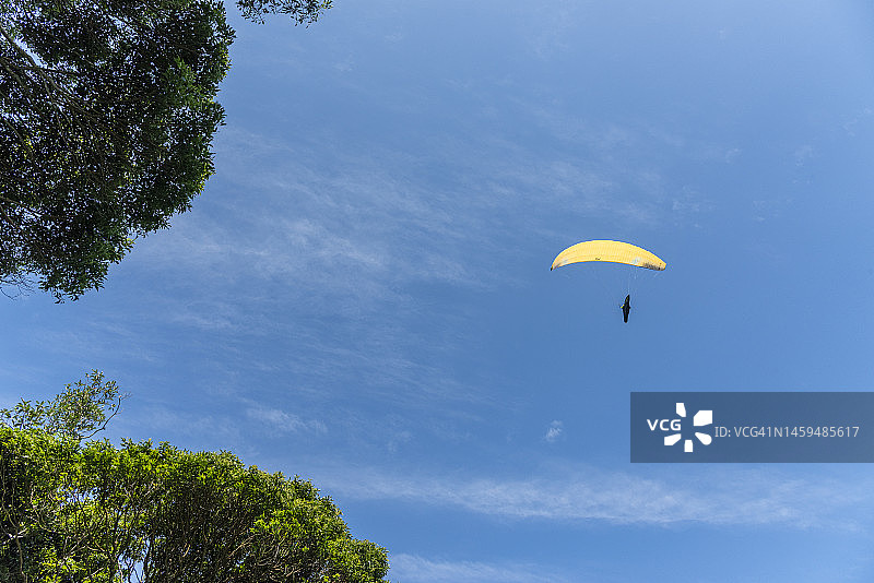 滑翔伞图片素材