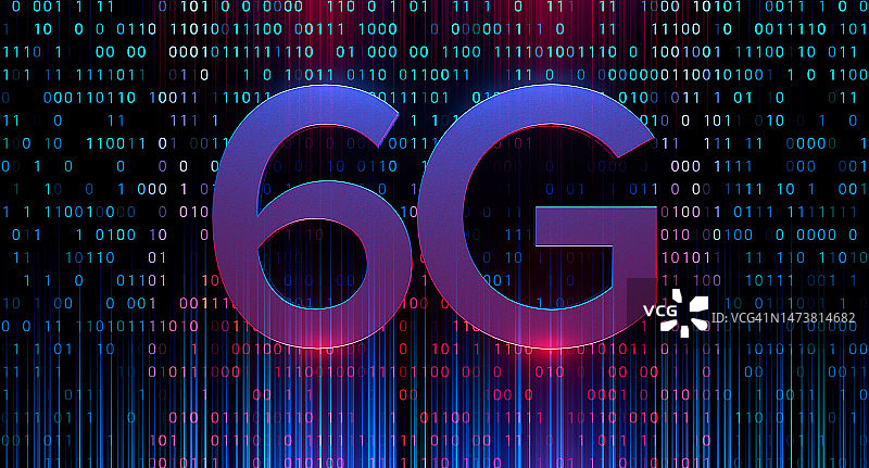 6G, 6代，移动网络数据技术，全球通信，速度图片素材