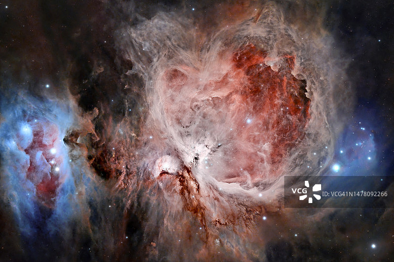 大猎户座星云(M42 -梅西耶42)图片素材