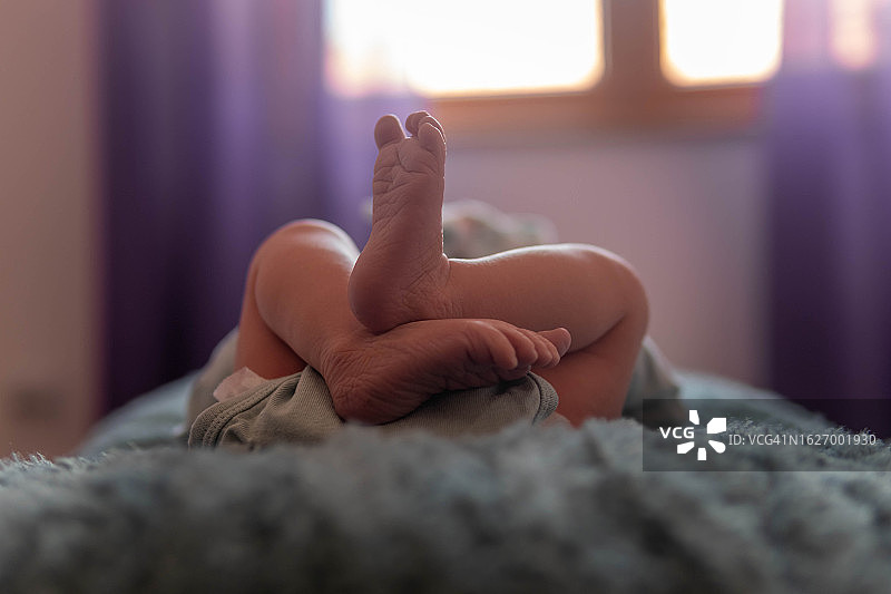 新生儿足部图片素材