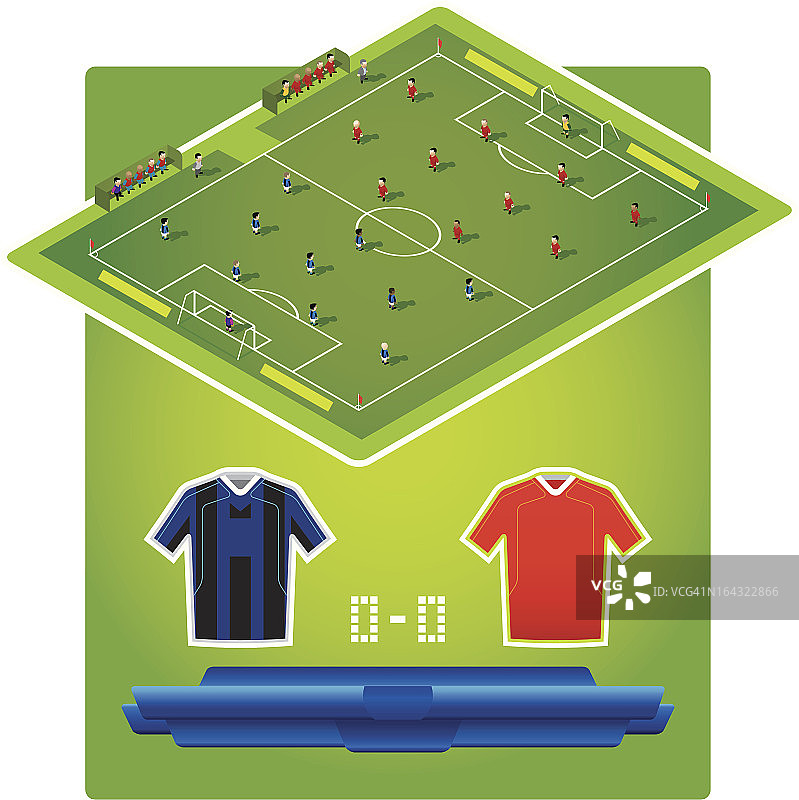 足球比赛预测队形比赛图片素材