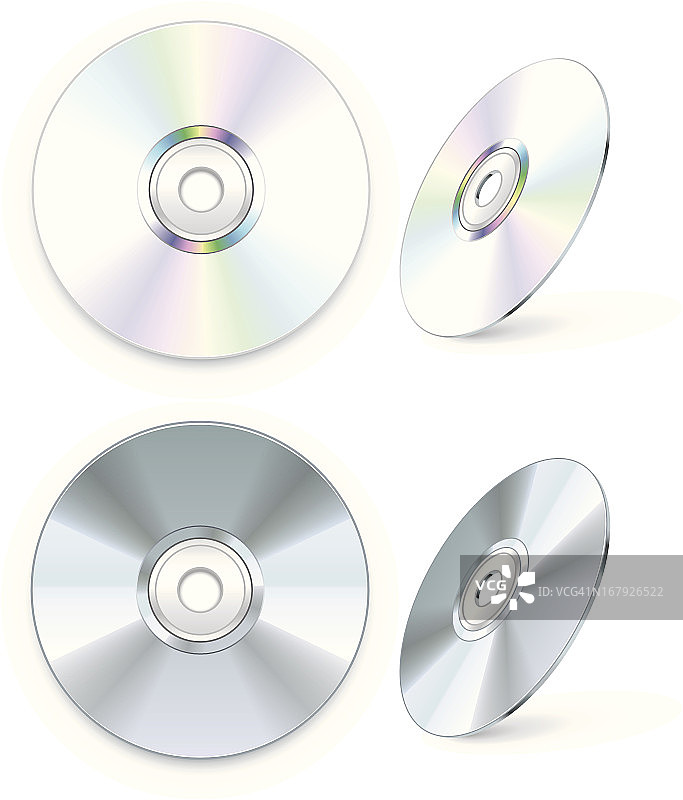 空白 CD/DVD图片素材
