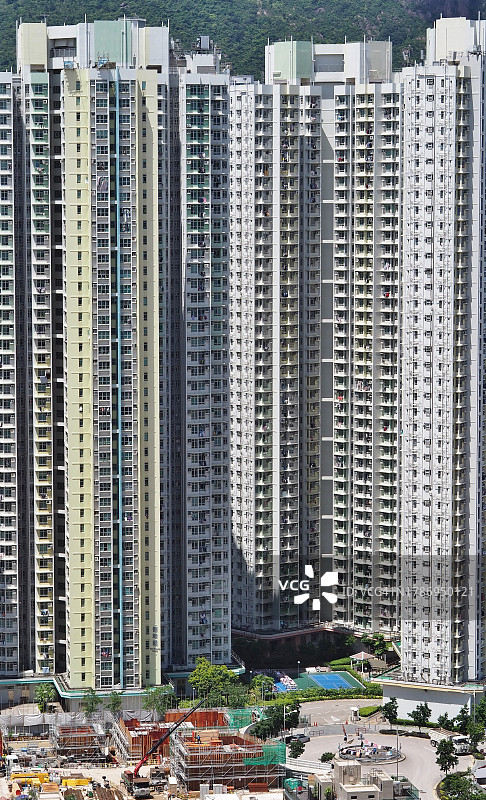 香港公营房屋(启德)图片素材