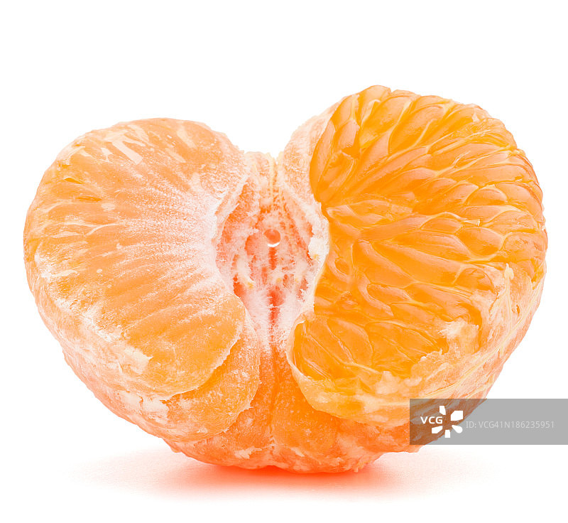去皮的橘子或柑橘图片素材
