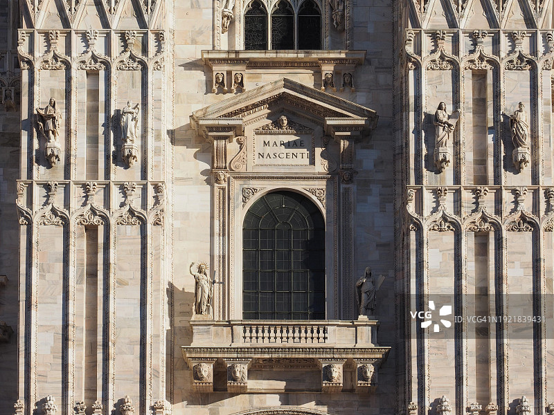 米兰大教堂，意大利，欧洲图片素材
