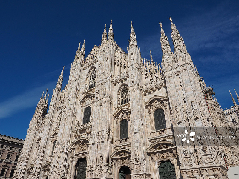 米兰大教堂，意大利，欧洲图片素材
