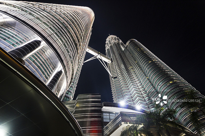吉隆坡的双峰塔图片素材