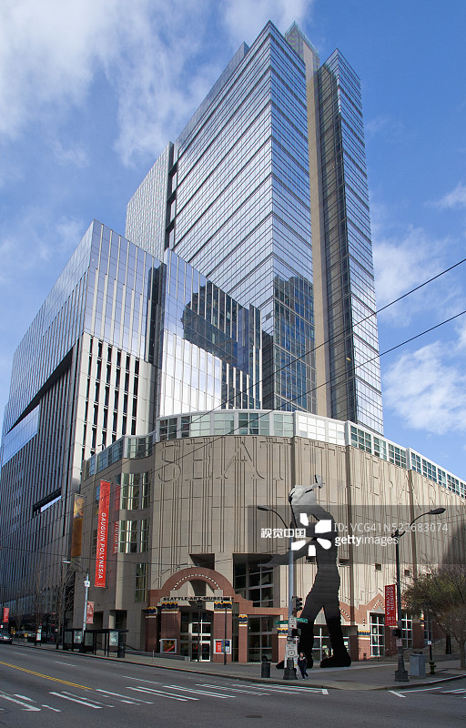 西雅图，西雅图艺术博物馆，罗素投资中心，图片素材