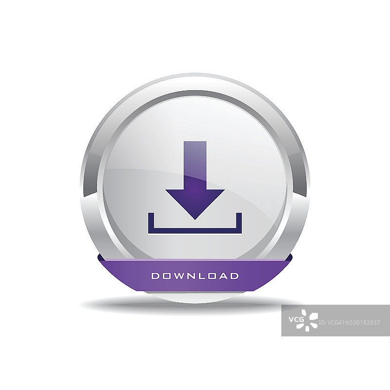 下载圆形矢量紫色网页图标按钮图片素材